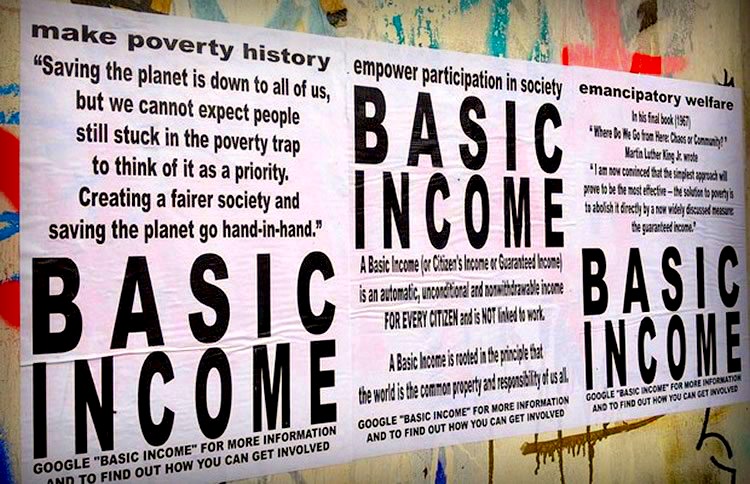 universal basic income poster