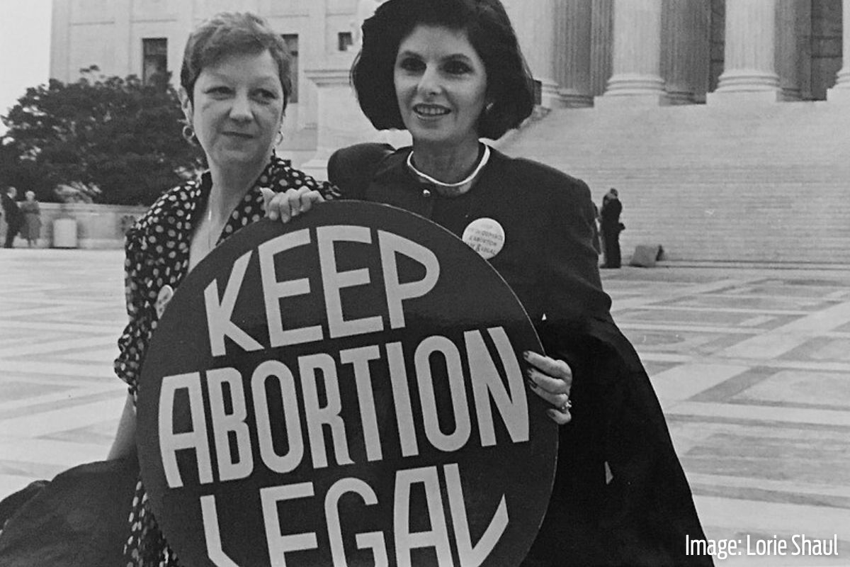 Keep abortion legal placard