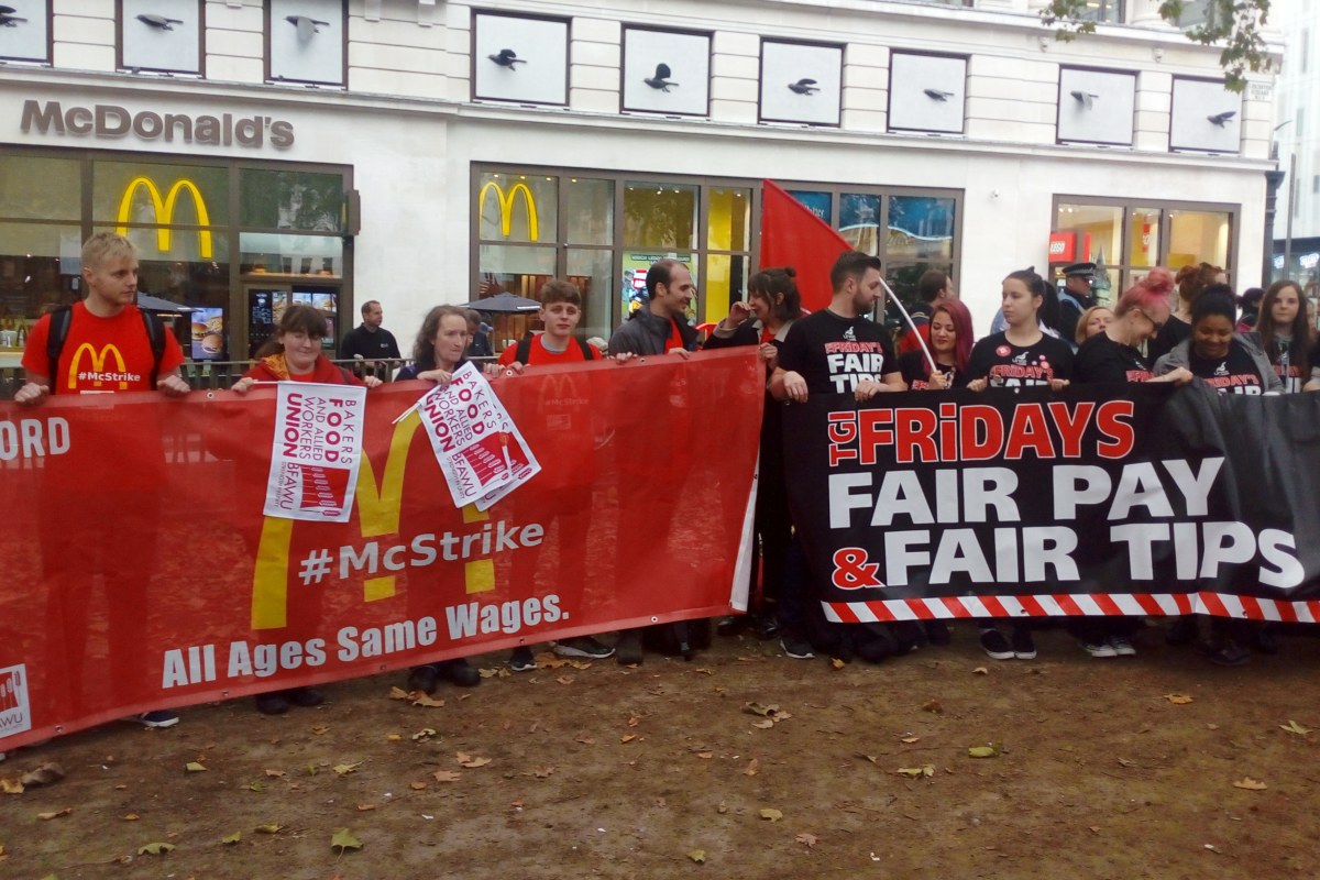 Hospitality strike 1