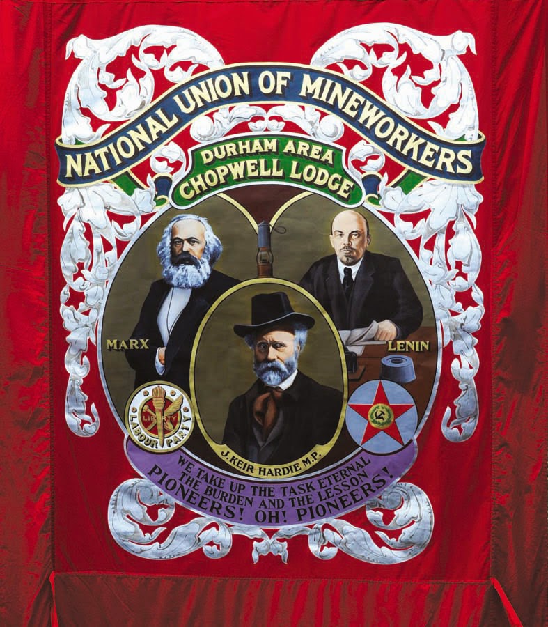 Miners chopwell banner