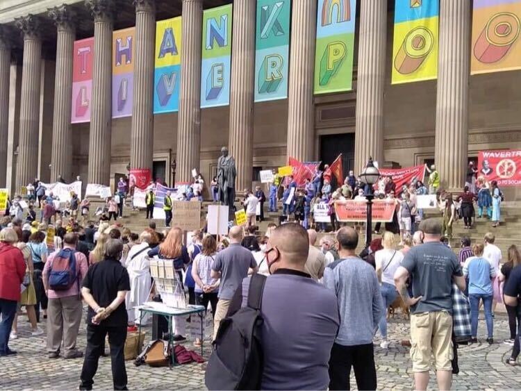 NHS pay15 demo liverpool