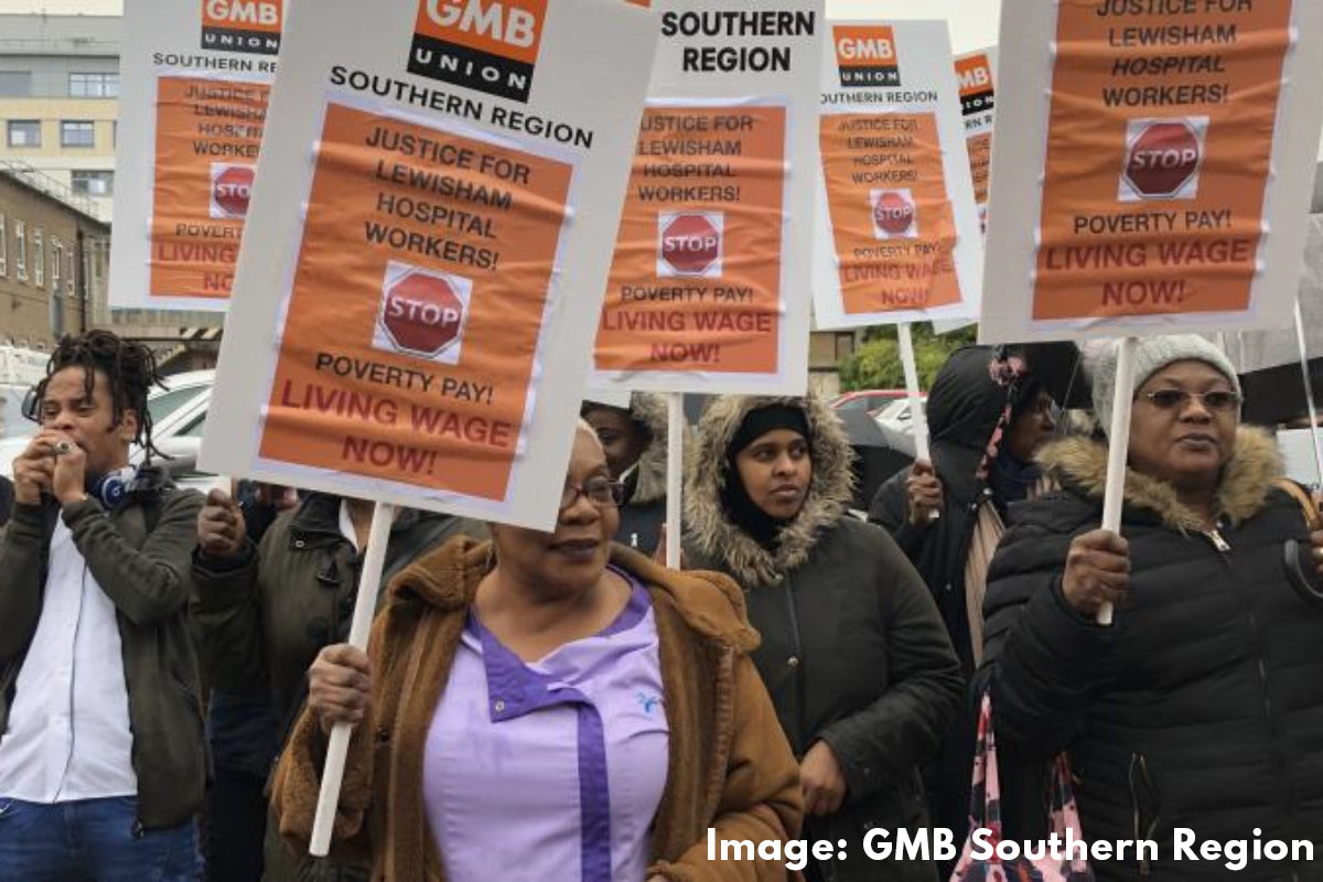 GMB lewisham cleaners strike