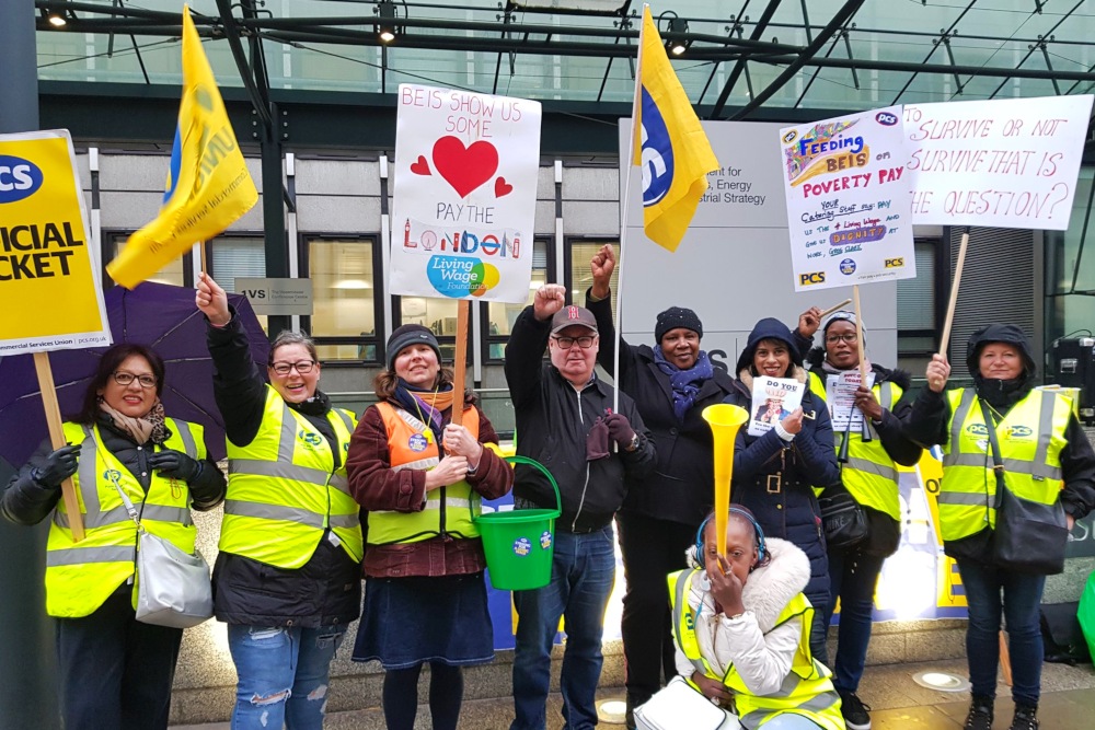 BEIS PCS strike April 2019