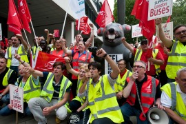 Unite bus strike