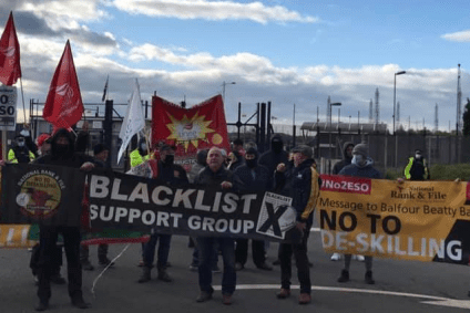 electricians on strike