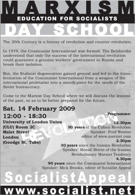 Marxist Day School in London
