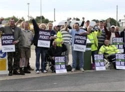 UNISON picket