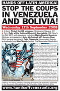 New Leaflet: Defend the Bolivian and Venezuelan revolutions!