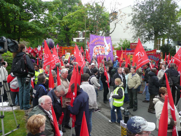 Birmingham: Unions March For Jobs