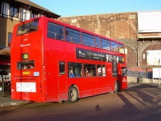 East London bus workers take action
