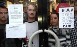 HMV occupation in Ireland: Disobeying his master’s voice