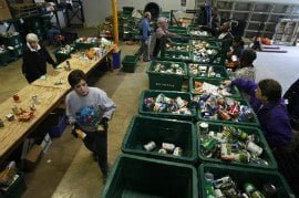 The rise of food banks and poverty in the UK