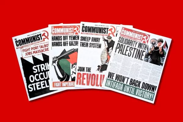 The Communist issue 1 and 2 covers