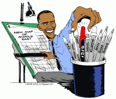 obama redrawing middle east