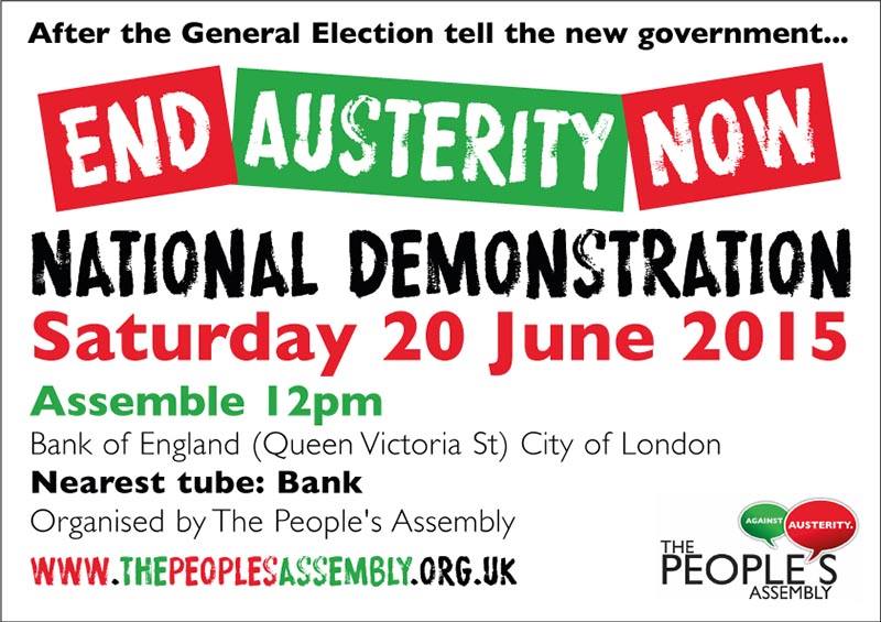 national demonstration against austerity