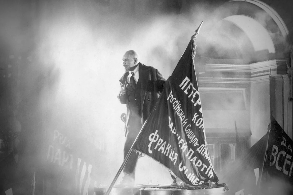 Eisenstein October Lenin Soviet cinema film