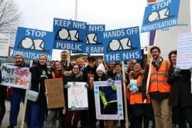 Junior doctors strike back! – reports from the picket lines