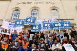 JuniorDoctorsHomerton10thFeb