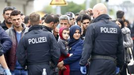 refugees police