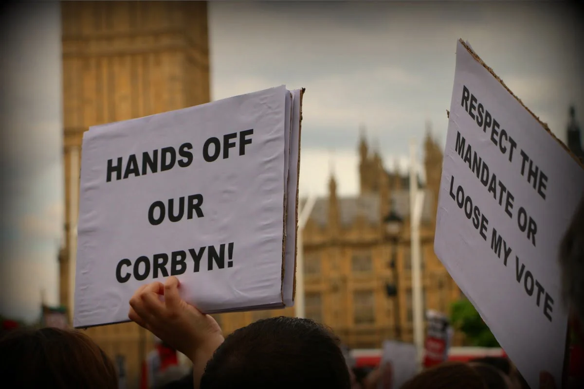 HandsOffCorbynDemo