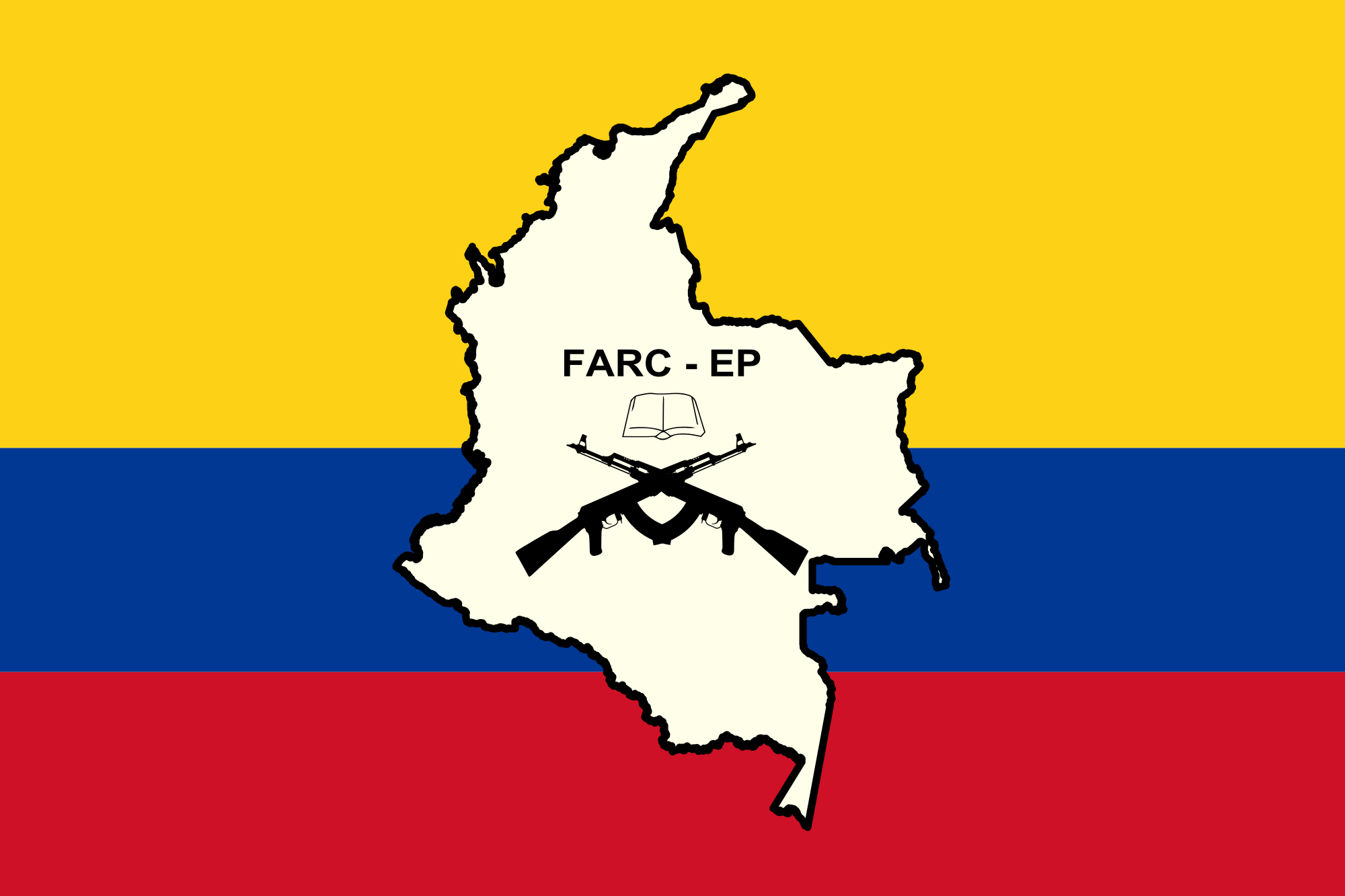 Flag of the FARC EP