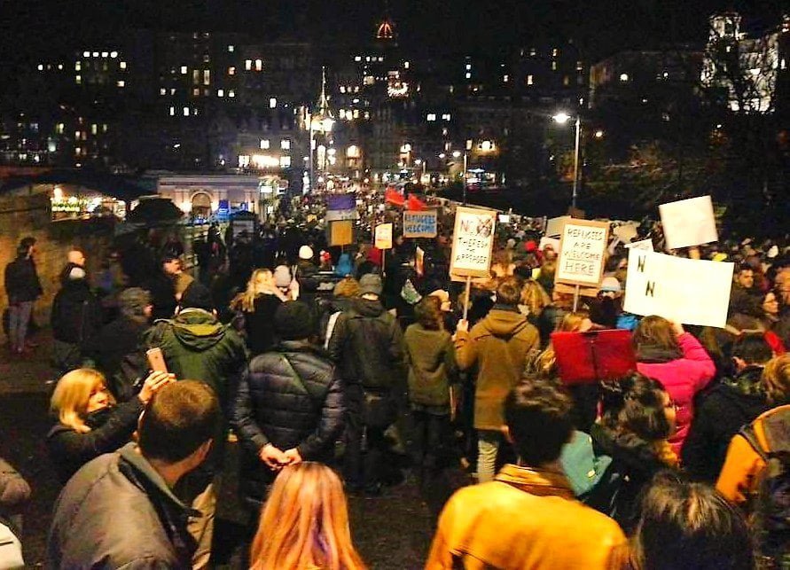 DumpTrump30thJanEdinburgh