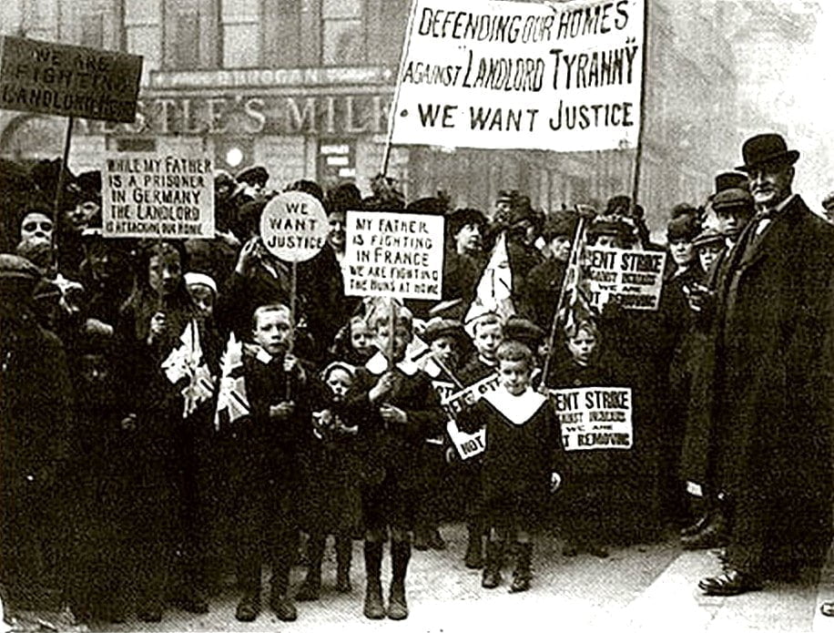 glasgow rent strike