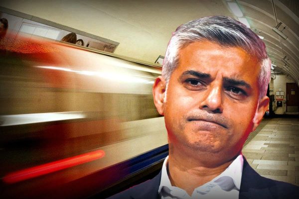 Sadiq Khan London Underground
