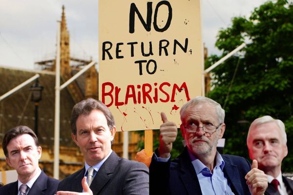 CorbynMcDonnellvsBlairMandelson