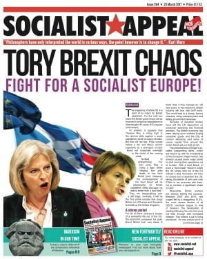 Socialist Appeal Issue 264 cover