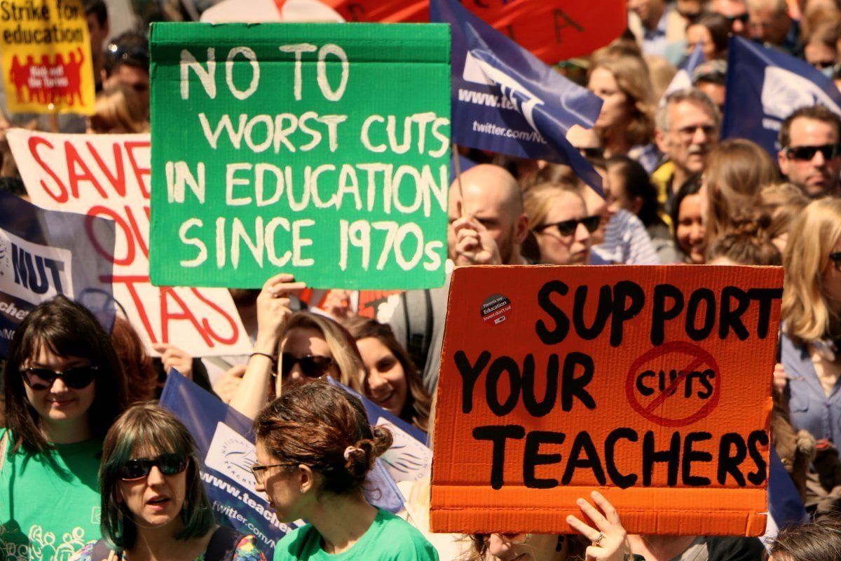 Overworked teachers vote for strikes against funding crisis
