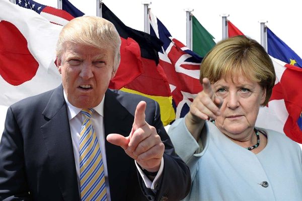 G7 summit ends in chaos