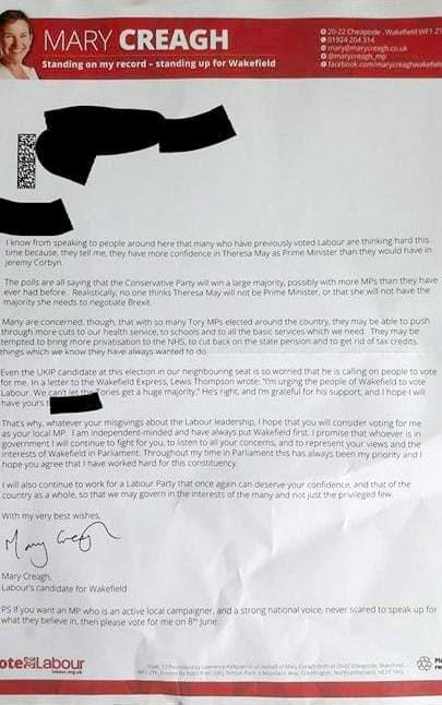 MaryCreaghWakefieldLetter