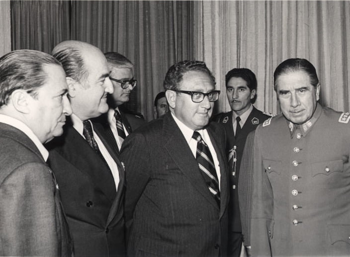 Pinochet Kissinger