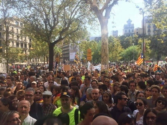 Barcelona 24 Sept 2017