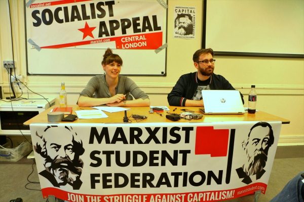Students and workers celebrate 150 years of “Capital”