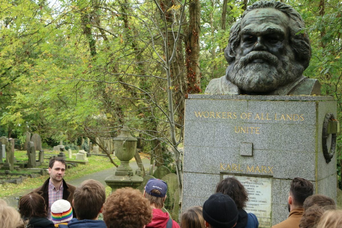 OctoberRevolutionFestival MarxGrave