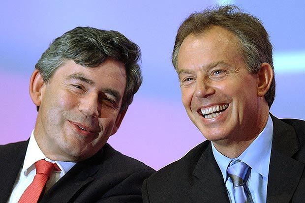 Gordon Brown distances himself from Blairism