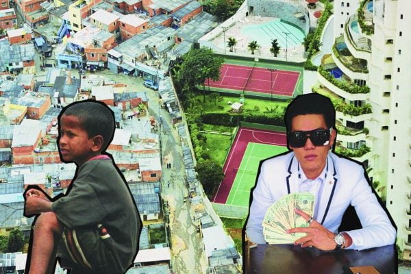 Growing wealth inequality reaching breaking point