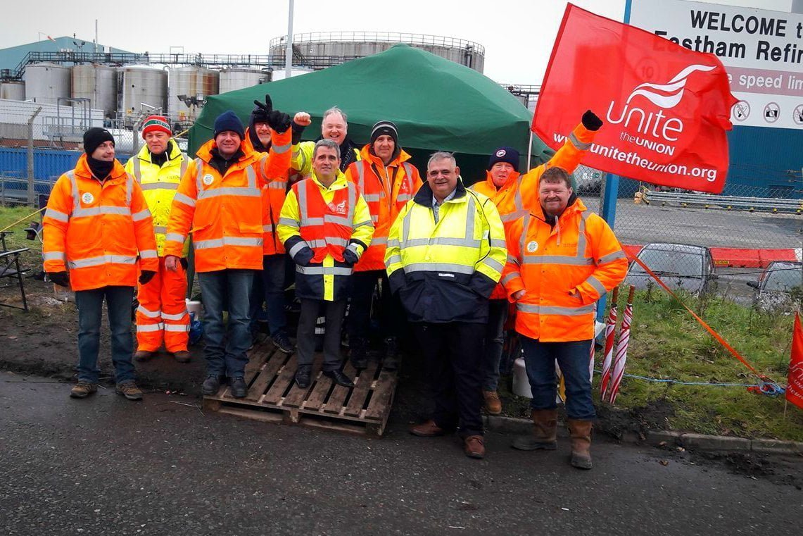Victory to the Suttons tanker drivers!