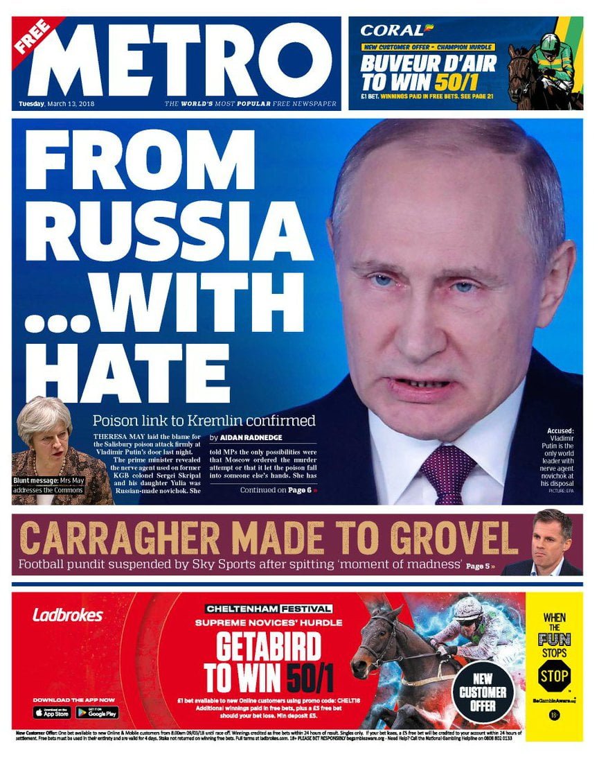 From Russia with hate