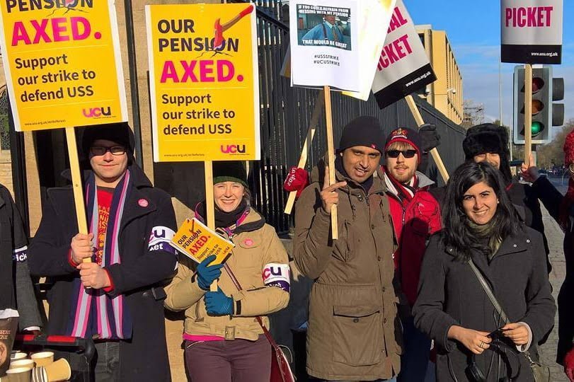 UCU members: Fight for a fair pension system!