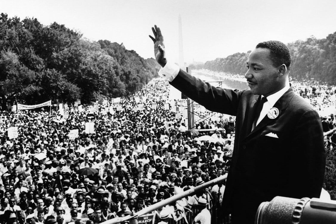 The assassination of Martin Luther King