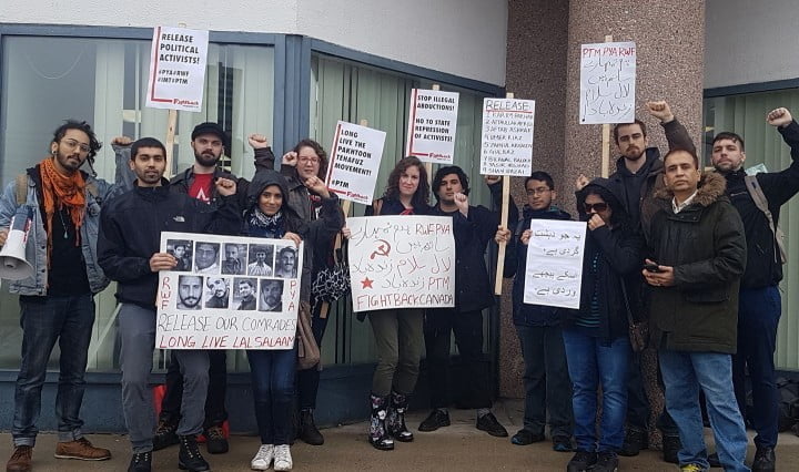 Pakistan solidarity April 2018