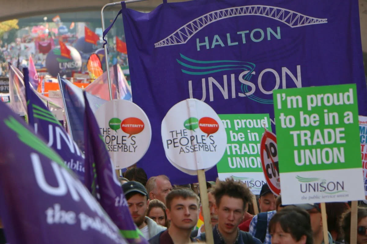 Unison-trade-union-demo