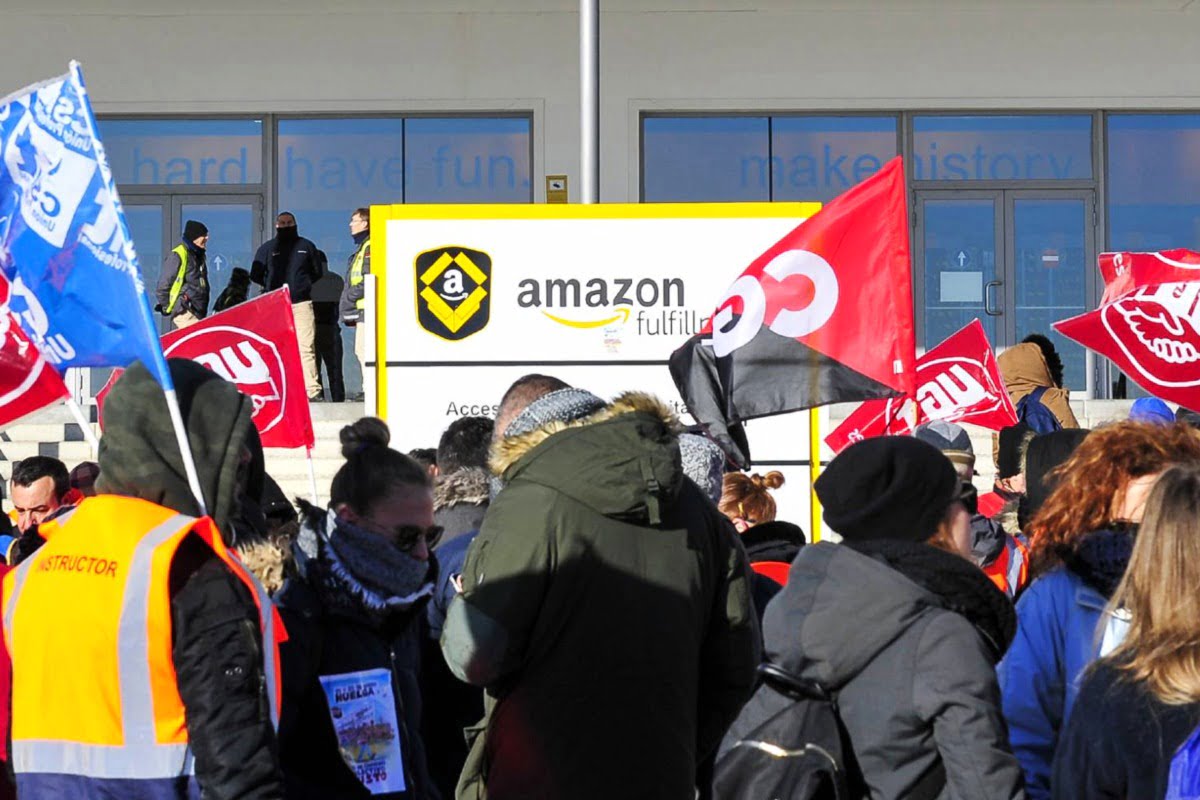 Amazon workers fight back