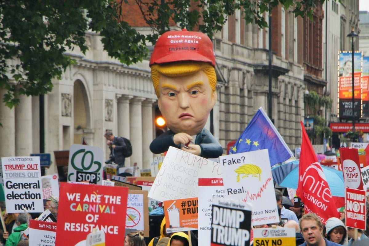 London says loud and clear: Trump is not welcome here!
