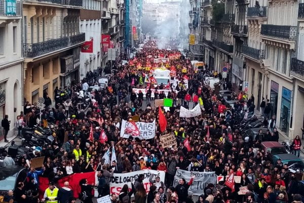 Longest strike since May ’68 rocks France