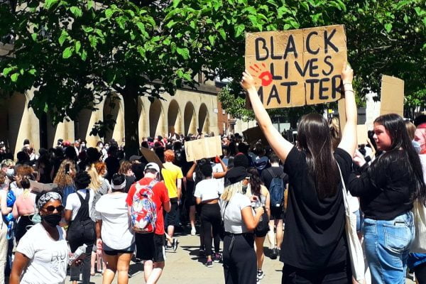 Protests erupt across the UK in solidarity with George Floyd