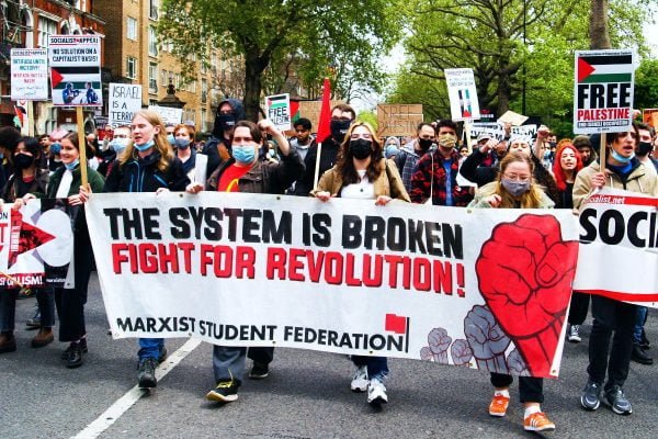 Palestine solidarity protests erupt across Britain